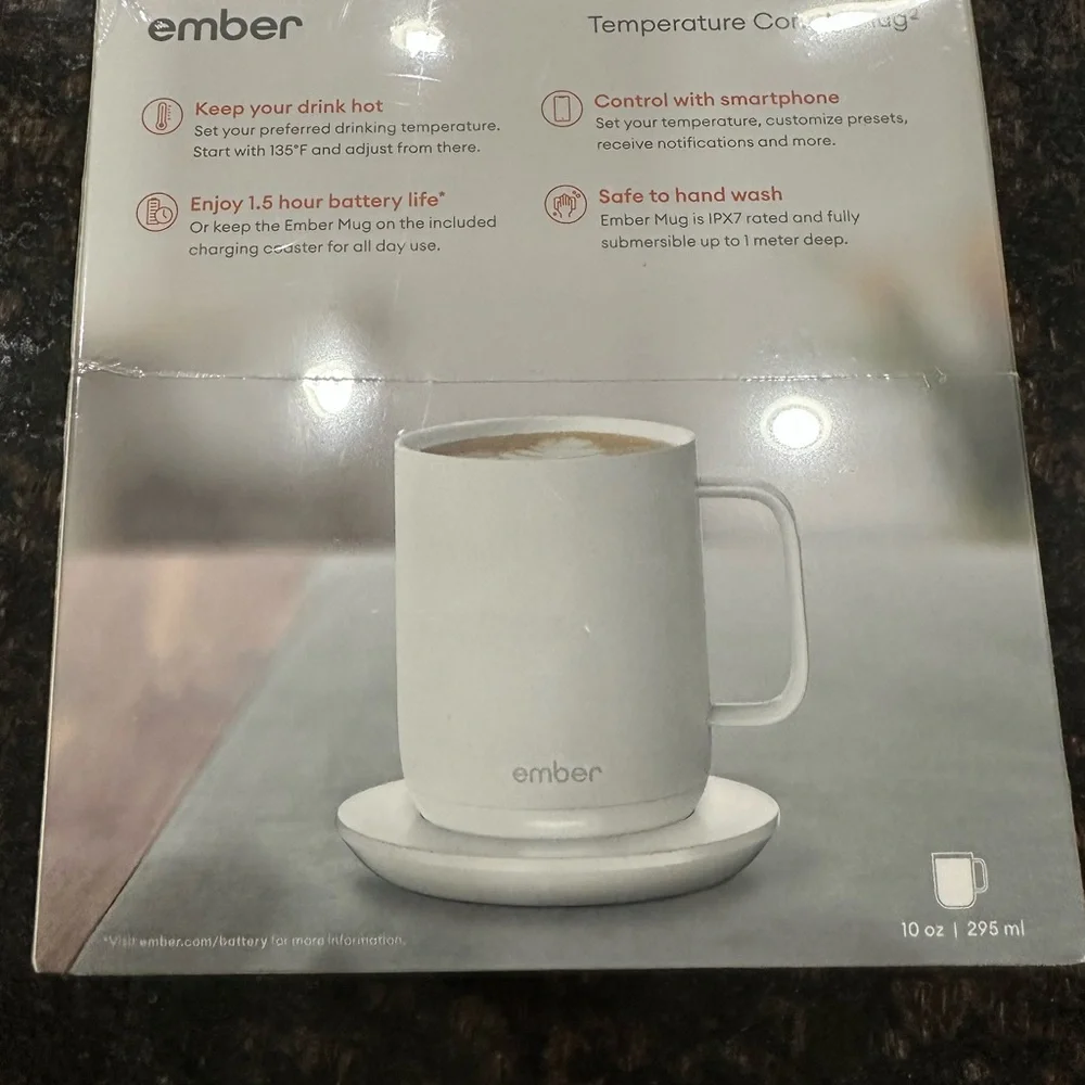 Ember White Temperature Control Mug Brand New in Box - Picture 5 of 5